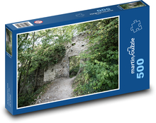 Zřícenina - brána, průchod Puzzle 500 dílků - 46 x 30 cm