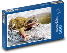Žaba - obojživelník, zviera Puzzle 500 dielikov - 46 x 30 cm