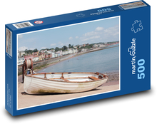 Loď - pobřeží, moře Puzzle 500 dílků - 46 x 30 cm