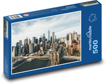 New York - Stadtbild, Gebäude Puzzle 500 Teile - 46 x 30 cm