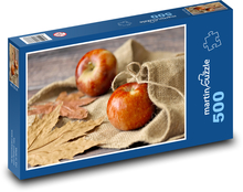 Äpfel - Herbst, Blätter Puzzle 500 Teile - 46 x 30 cm