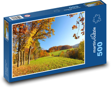 Landschaft - Sträucher, Bäume Puzzle 500 Teile - 46 x 30 cm