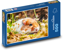 Hamster - rodent, mouse Puzzle of 500 pieces - 46 x 30 cm 