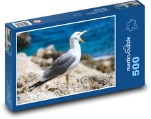 Möwe - Vogel, Küste Puzzle 500 Teile - 46 x 30 cm