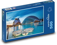 Valencia - Spanien, gebäude Puzzle 500 Teile - 46 x 30 cm