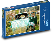 Wrack - Auto, Wald Puzzle 500 Teile - 46 x 30 cm