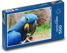 Blaupapagei - Vogel, Tier Puzzle 500 Teile - 46 x 30 cm