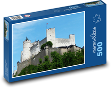 Hrad - Salzburg, pevnosť Puzzle 500 dielikov - 46 x 30 cm 