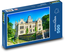 Hrad Evenburg - Německo, Loga  Puzzle 500 dílků - 46 x 30 cm