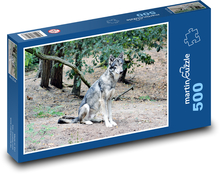 Wolf - Tier, Wald Puzzle 500 Teile - 46 x 30 cm