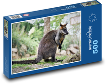 Klokan - zoo, vačkovec Puzzle 500 dielikov - 46 x 30 cm 