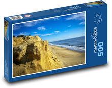 Huelva - pláž, Španělsko Puzzle 500 dílků - 46 x 30 cm