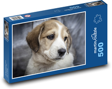 Welpe - Haustier, Hund Puzzle 500 Teile - 46 x 30 cm