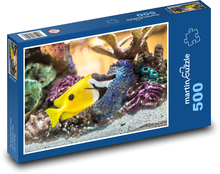 Fish - coral, aquarium Puzzle of 500 pieces - 46 x 30 cm 