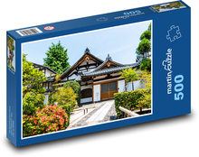Chrám - Japonsko, Kjóto Puzzle 500 - 46x30 cm