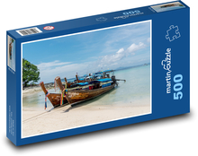 Thailand - beach, boats Puzzle of 500 pieces - 46 x 30 cm 