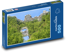 Natura - ruiny, starożytne Puzzle 500 elementów - 46x30 cm