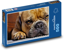 Dog - paw, nose Puzzle of 500 pieces - 46 x 30 cm 