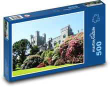 Penrhyn Hrad - Velká Británie, Wales  Puzzle 500 dílků - 46 x 30 cm