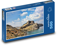 Rhodos - Griechenland, Schloss Puzzle 500 Teile - 46 x 30 cm