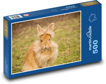 Králik - domáce zviera, zviera Puzzle 500 dielikov - 46 x 30 cm 