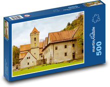 Červený klášter - Slovensko, památka Puzzle 500 dílků - 46 x 30 cm