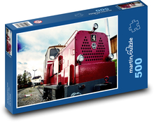 Pociąg - Koleje, Szyny Puzzle 500 elementów - 46x30 cm