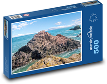 Cliffs - rocks, Scotland Puzzle of 500 pieces - 46 x 30 cm 