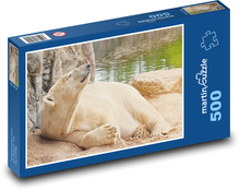 Polar bear - Alaska, mammal Puzzle of 500 pieces - 46 x 30 cm 