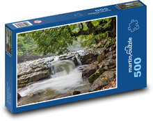 Rapids - rieka, Rumunsko Puzzle 500 dielikov - 46 x 30 cm 