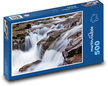 Wasserfluss - Fluss, Natur Puzzle 500 Teile - 46 x 30 cm
