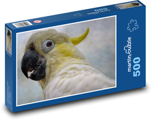 Kakadu - vták, zviera Puzzle 500 dielikov - 46 x 30 cm 