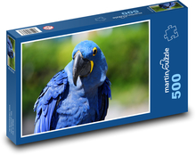 Blue parrot - bird, animal Puzzle of 500 pieces - 46 x 30 cm 