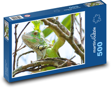 Leguan - Reptil, Tier Puzzle 500 Teile - 46 x 30 cm