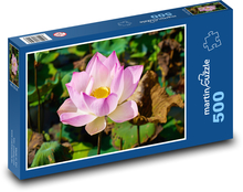 Lotus - flower, flower Puzzle of 500 pieces - 46 x 30 cm 