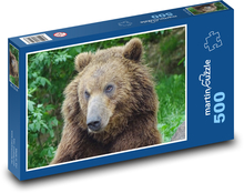 Medveď kamčatský - ZOO Brno, zviera Puzzle 500 dielikov - 46 x 30 cm 