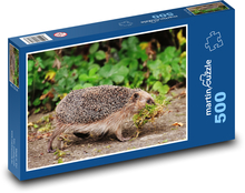 Jeż - zwierzę, las Puzzle 500 elementów - 46x30 cm