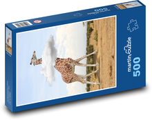 Žirafa - zviera, oblak Puzzle 500 dielikov - 46 x 30 cm 