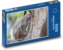 Affe - Tier, Schlaf Puzzle 500 Teile - 46 x 30 cm