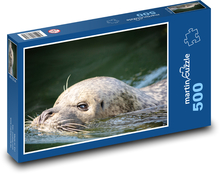 Seelöwe - Wassertier. Zoo Puzzle 500 Teile - 46 x 30 cm
