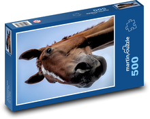 Kôň - žrebec, hriva Puzzle 500 dielikov - 46 x 30 cm 