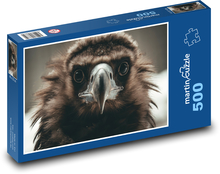 Vulture - bird, predator Puzzle of 500 pieces - 46 x 30 cm 