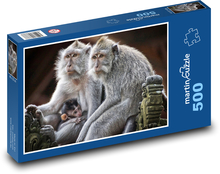 Monkey - primate, mammal Puzzle of 500 pieces - 46 x 30 cm 