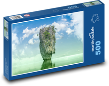 Moře - ostrov, příroda Puzzle 500 dílků - 46 x 30 cm