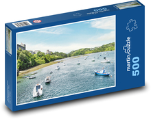 Moře - plachetnice, lodě Puzzle 500 dílků - 46 x 30 cm