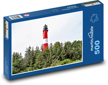 Sylt Island - lighthouse, nature Puzzle of 500 pieces - 46 x 30 cm 