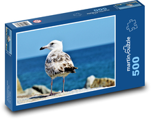 Racek - pták, baltské moře  Puzzle 500 dílků - 46 x 30 cm