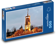 Mining lamp - mining light, evening Puzzle of 500 pieces - 46 x 30 cm 