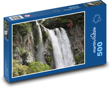 Wasserfall - Fluss, Natur Puzzle 500 Teile - 46 x 30 cm