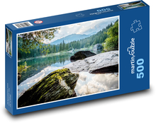 Graubünden - Švajčiarsko, príroda Puzzle 500 dielikov - 46 x 30 cm 